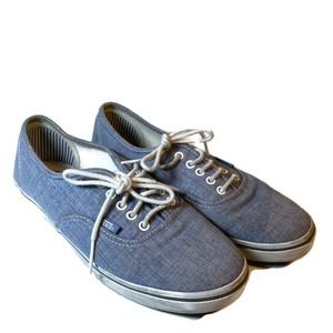 Vans Shoes Womens 8 Men 6.5 Low Pro Skate Casual Sneaker Light Blue TC6D